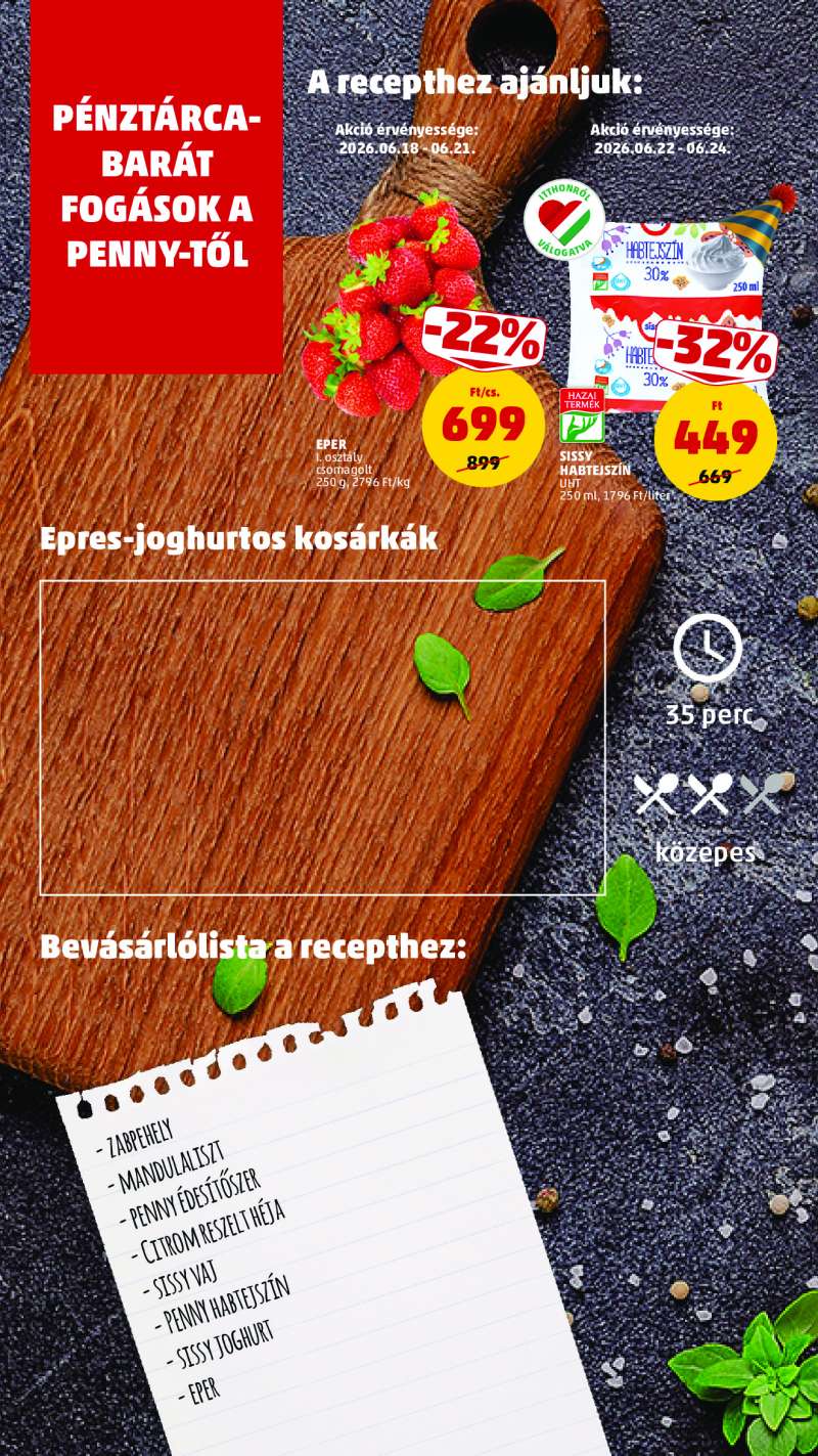 Penny Akciós Újság 6 oldal