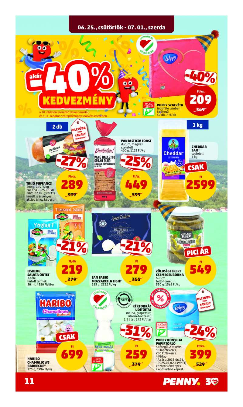 Penny Akciós Újság 11 oldal