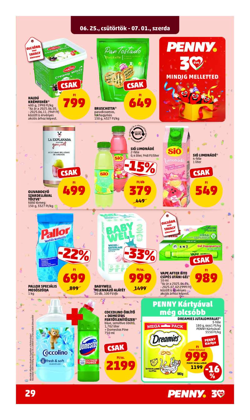 Penny Akciós Újság 29 oldal