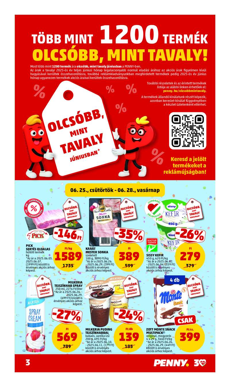 Penny Akciós Újság 3 oldal