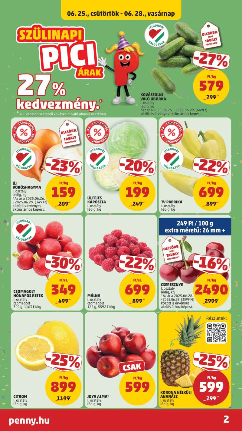 Penny Akciós Újság 2 oldal