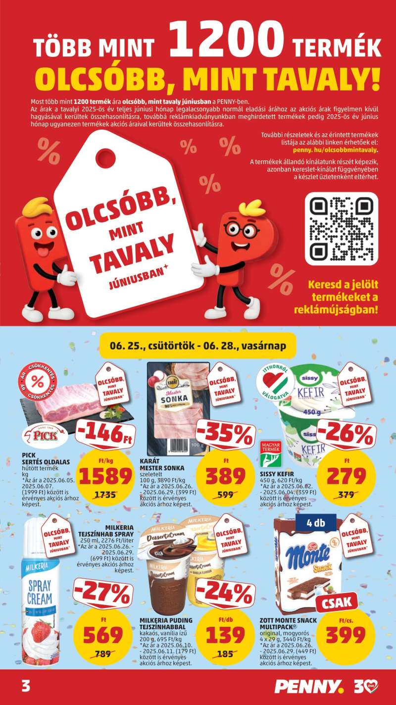 Penny Akciós Újság 3 oldal