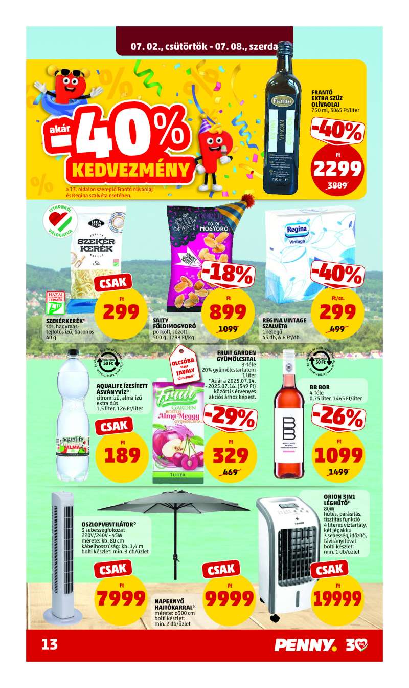 Penny Akciós Újság 15 oldal