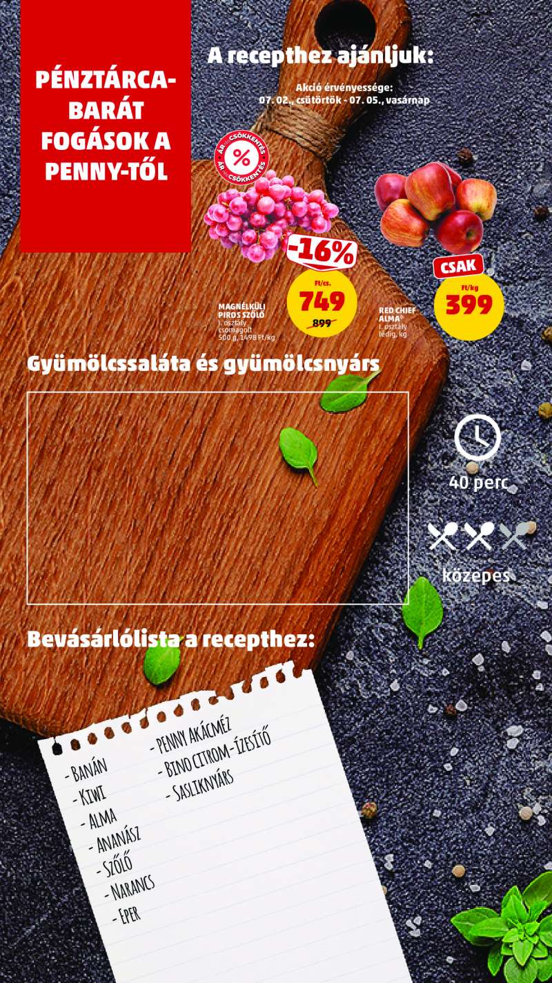 Penny Akciós Újság 16 oldal
