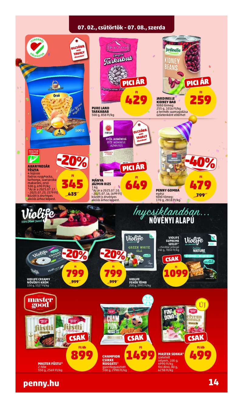 Penny Akciós Újság 18 oldal