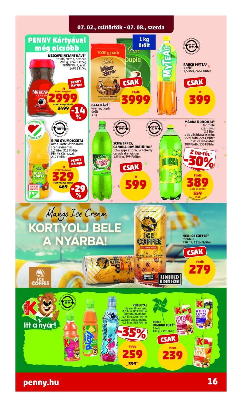 Penny Akciós Újság 20 oldal