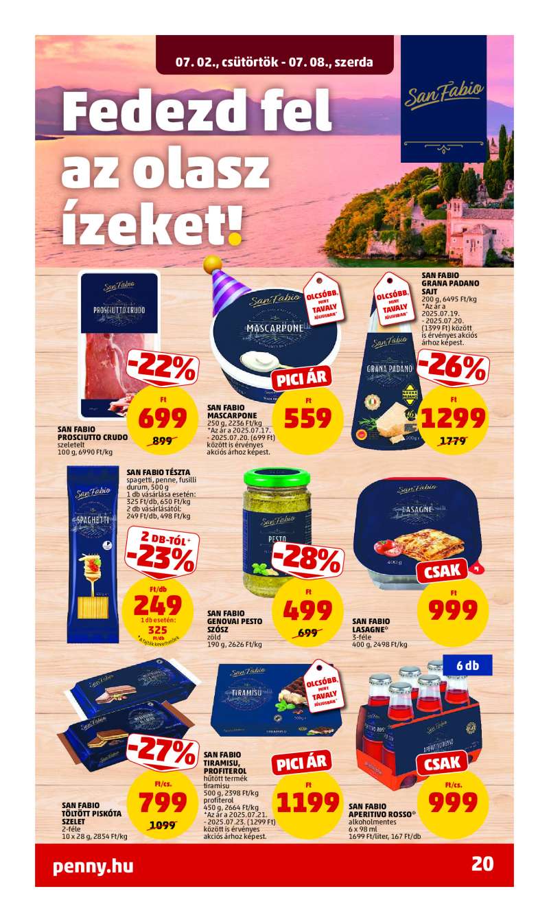 Penny Akciós Újság 24 oldal