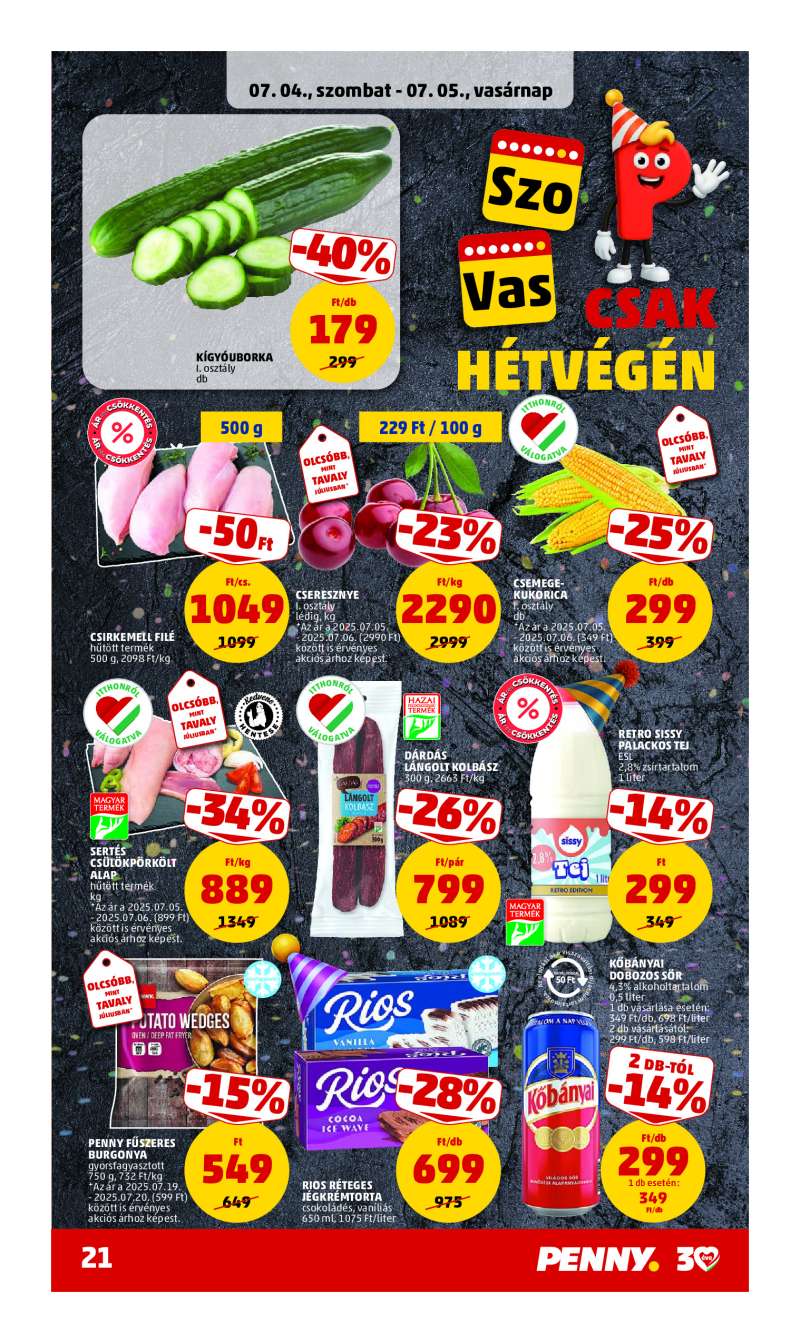 Penny Akciós Újság 25 oldal