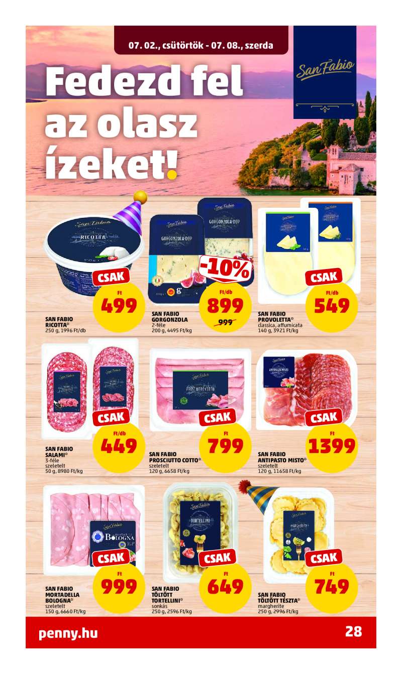 Penny Akciós Újság 32 oldal
