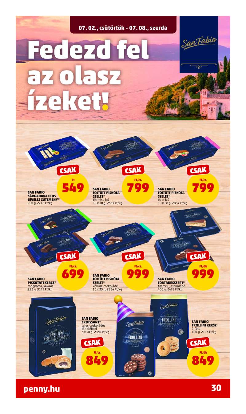 Penny Akciós Újság 34 oldal