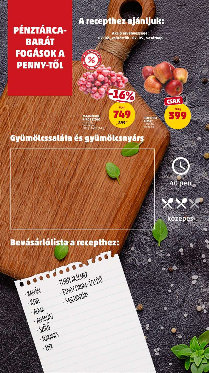 Penny Akciós Újság 16 oldal