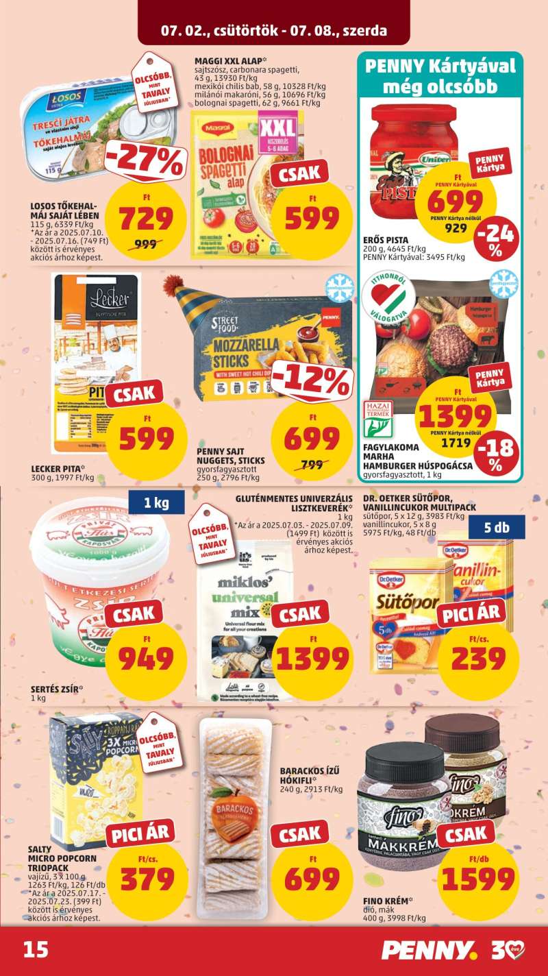 Penny Akciós Újság 19 oldal
