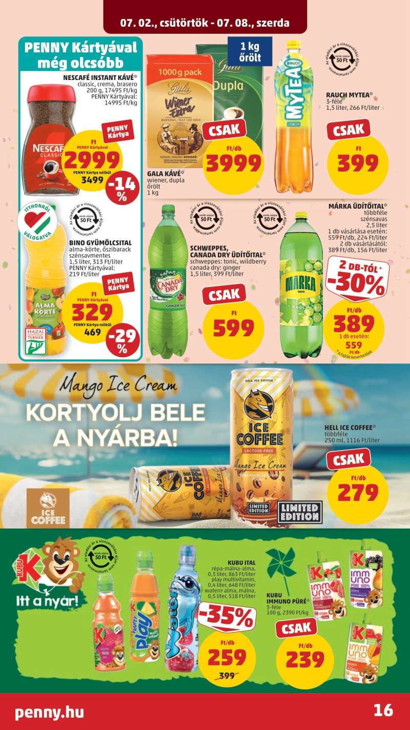 Penny Akciós Újság 20 oldal