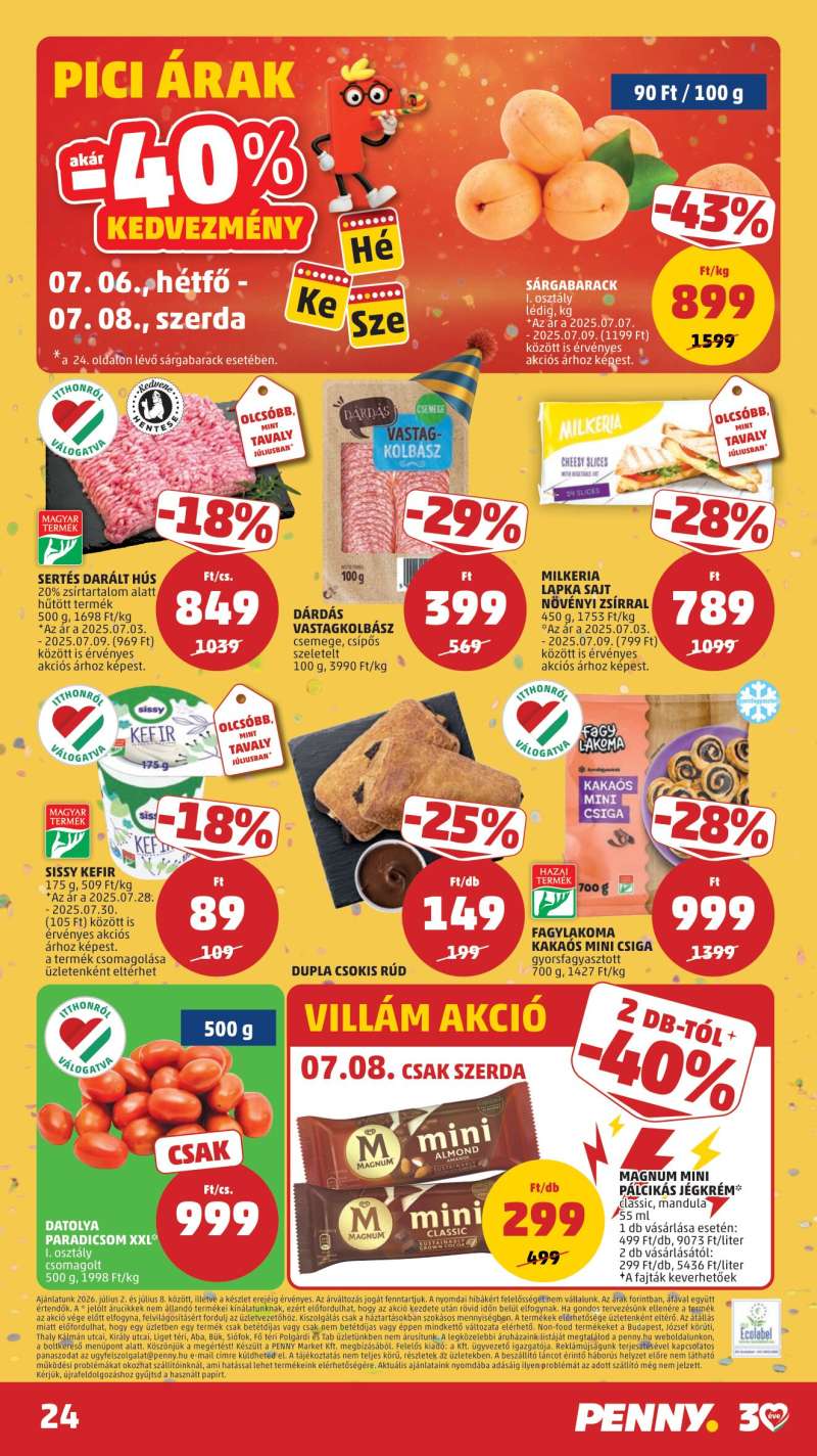 Penny Akciós Újság 28 oldal