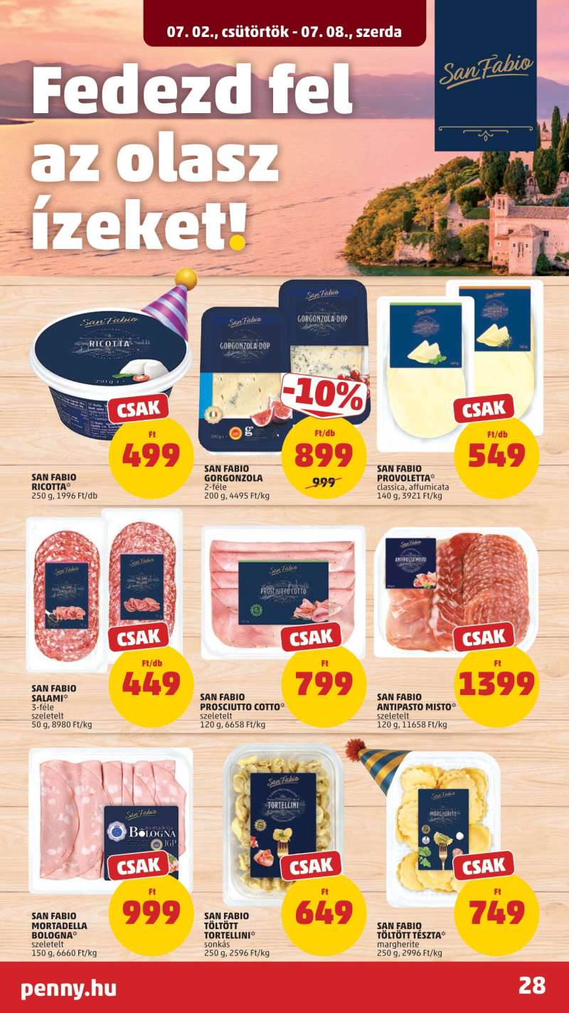 Penny Akciós Újság 32 oldal