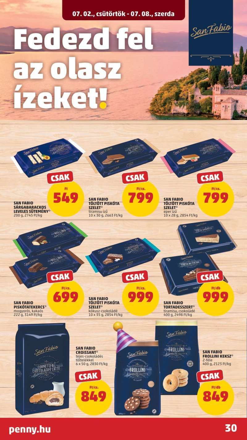 Penny Akciós Újság 34 oldal