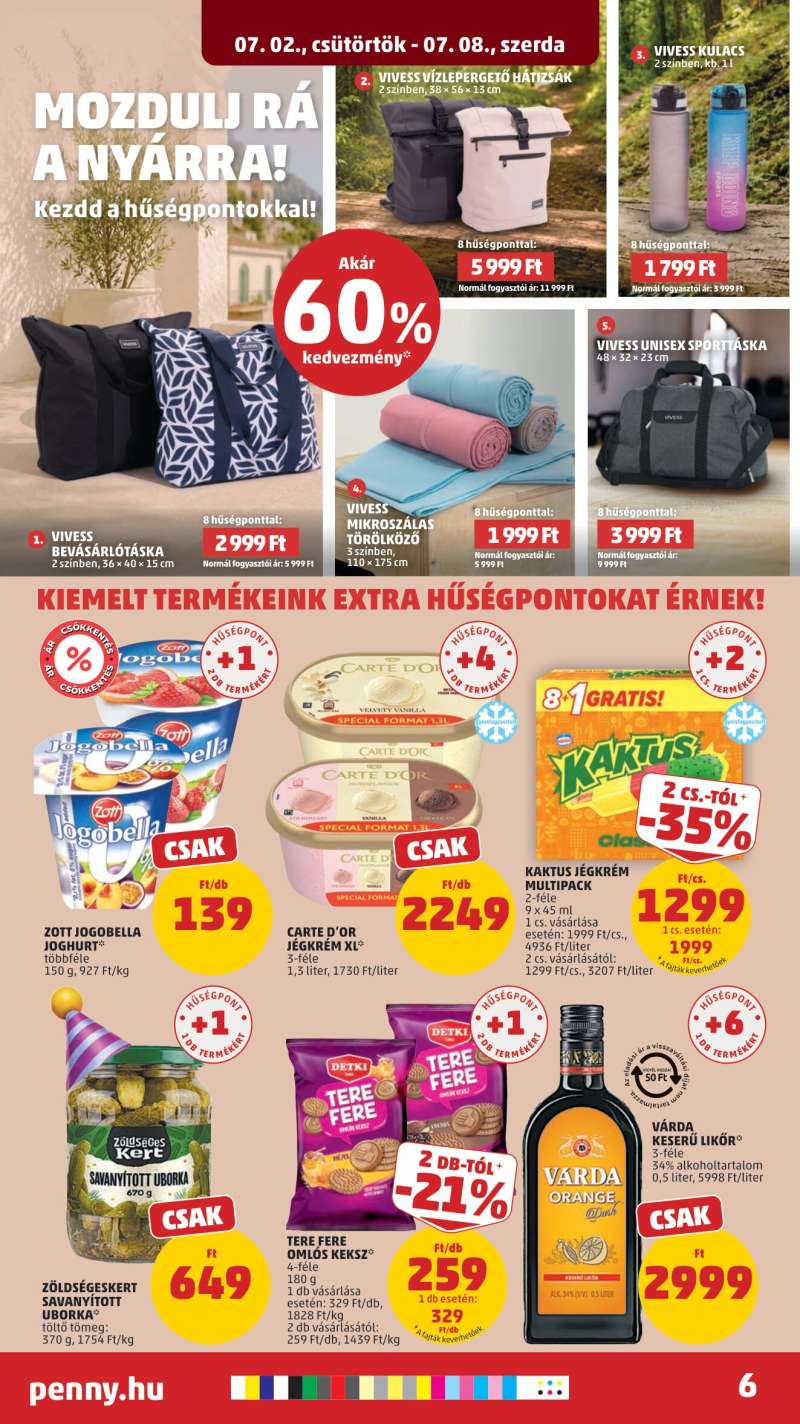 Penny Akciós Újság 8 oldal