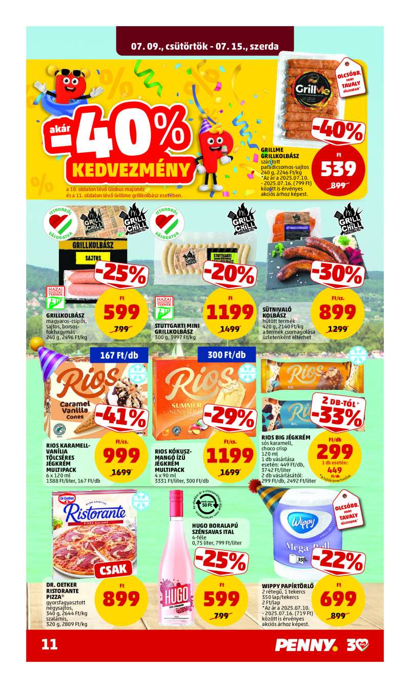 Penny Akciós Újság 15 oldal