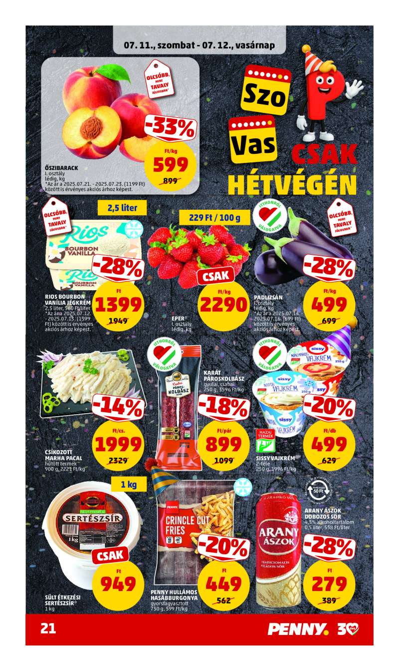 Penny Akciós Újság 25 oldal