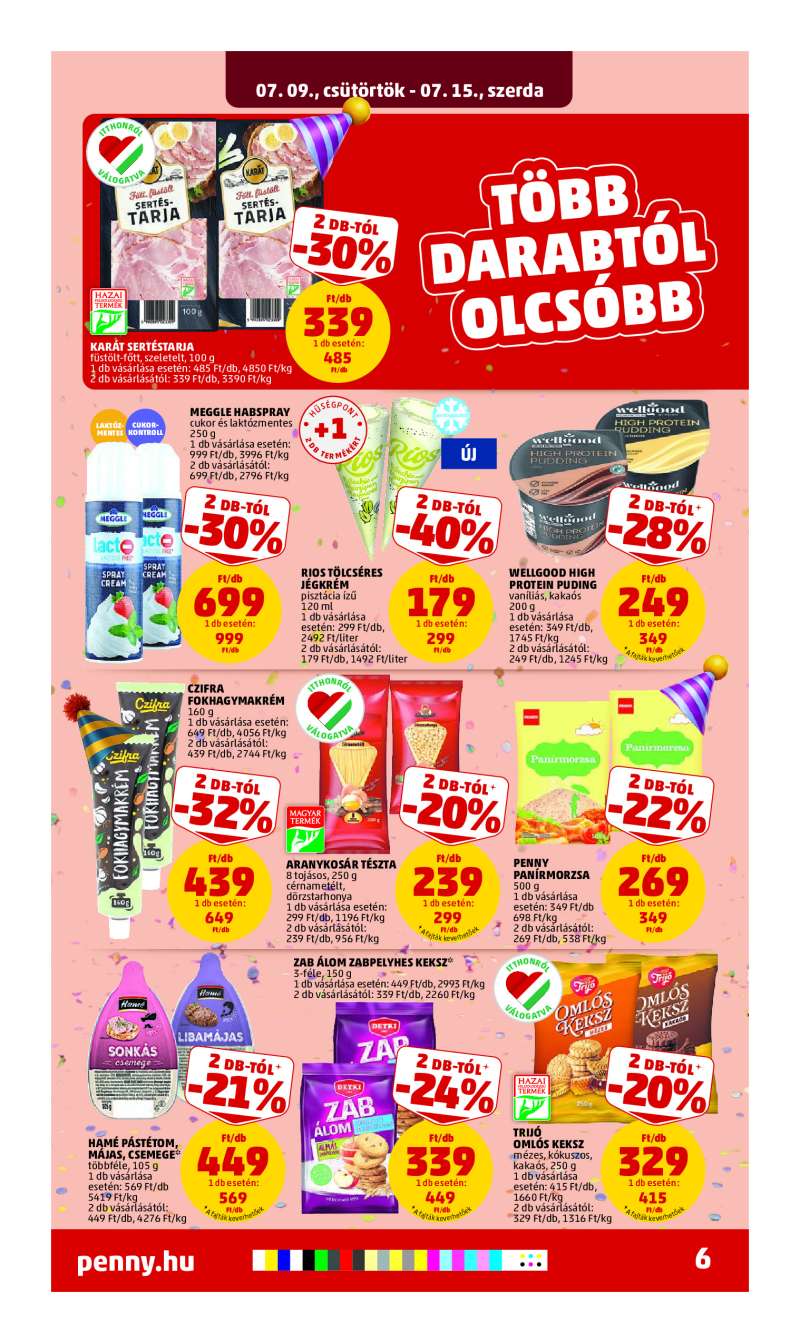 Penny Akciós Újság 8 oldal