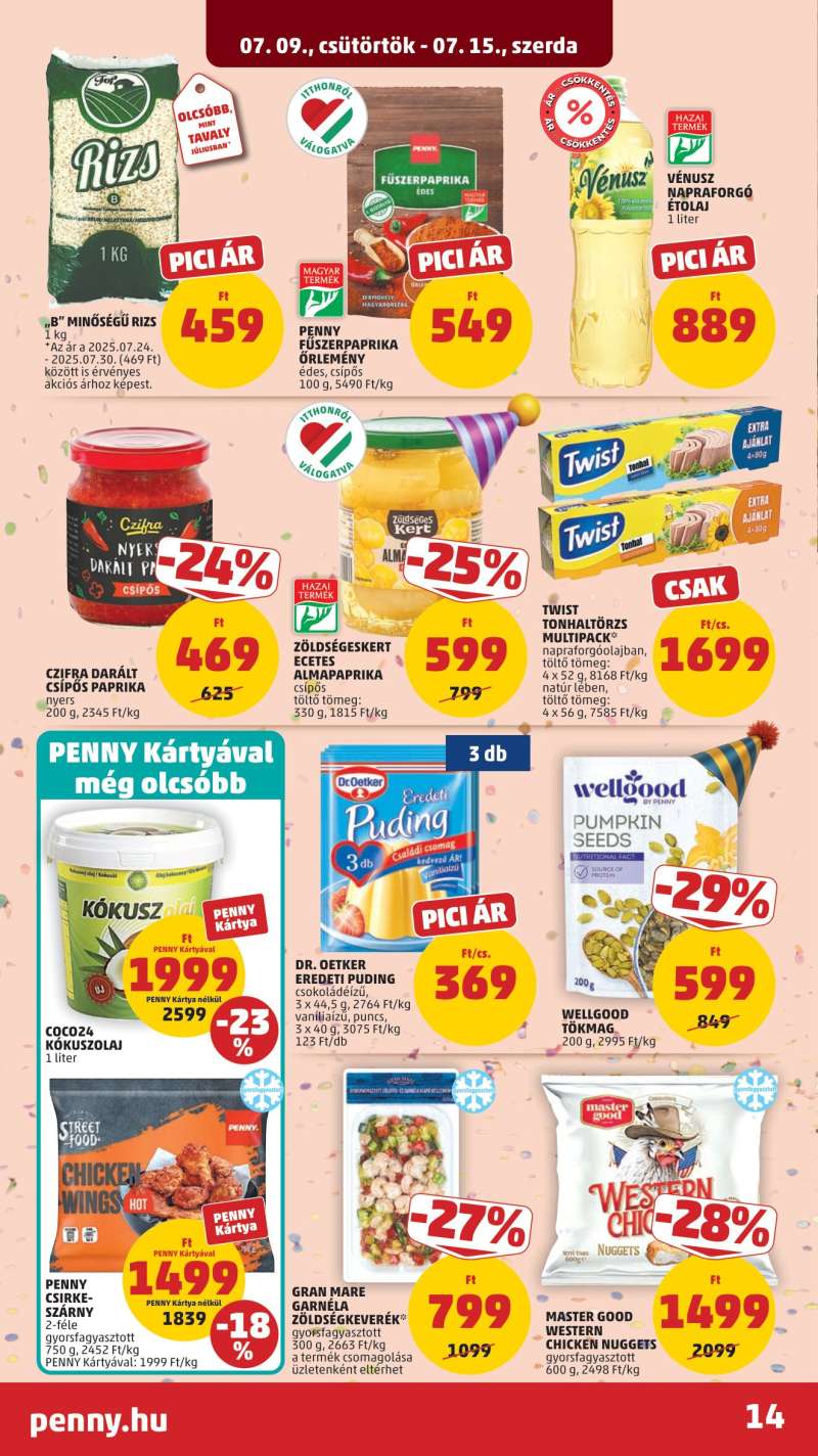 Penny Akciós Újság 18 oldal