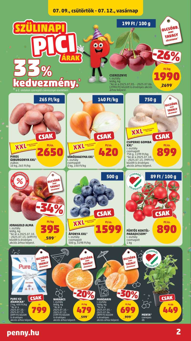 Penny Akciós Újság 2 oldal