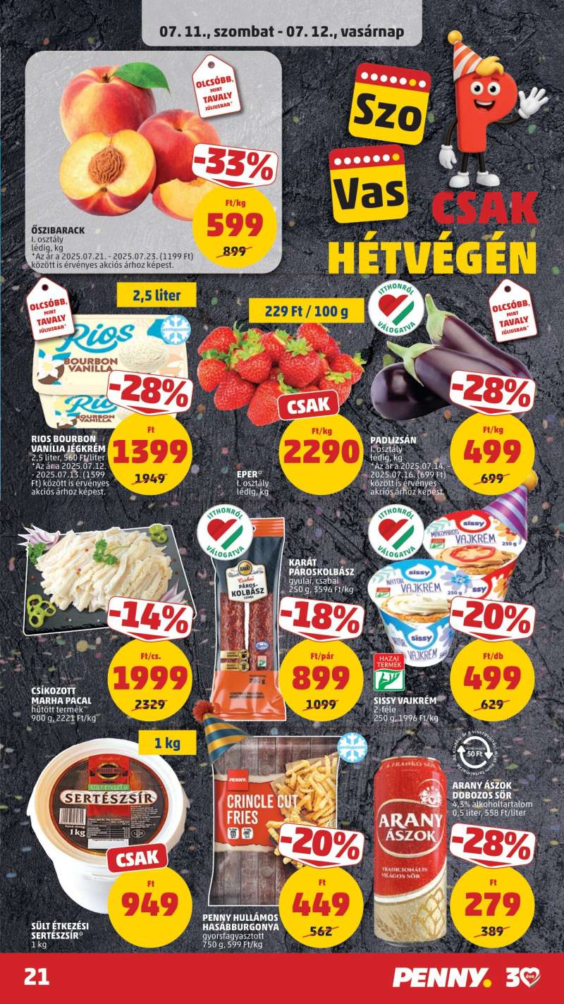 Penny Akciós Újság 25 oldal