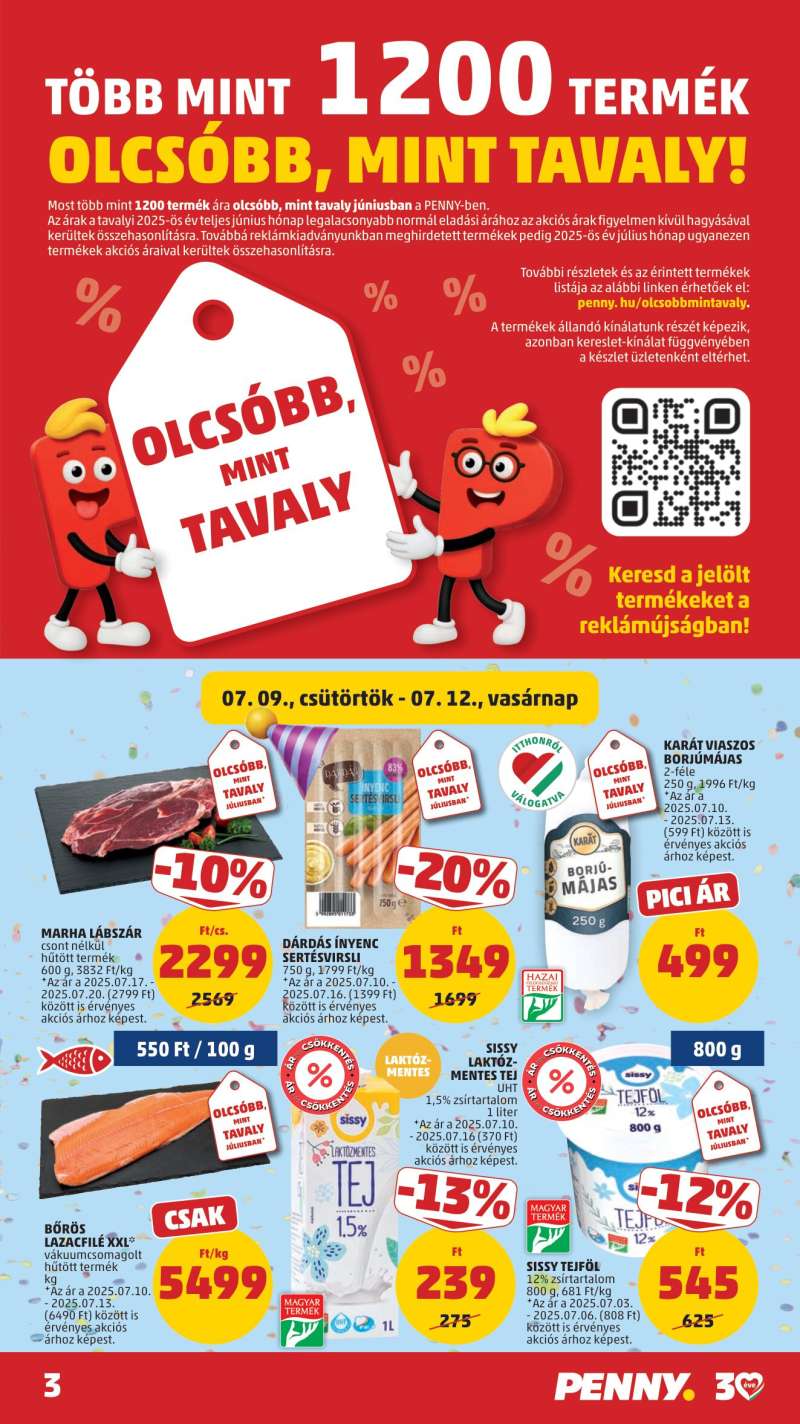 Penny Akciós Újság 3 oldal