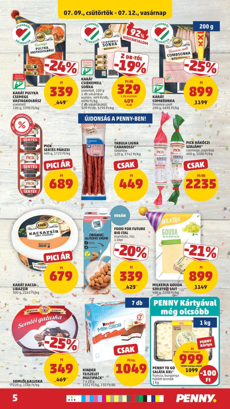 Penny Akciós Újság 7 oldal