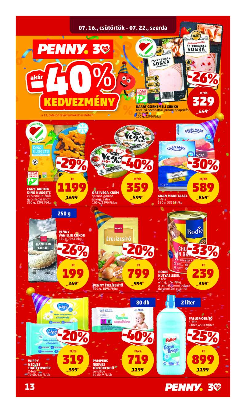 Penny Akciós Újság 17 oldal
