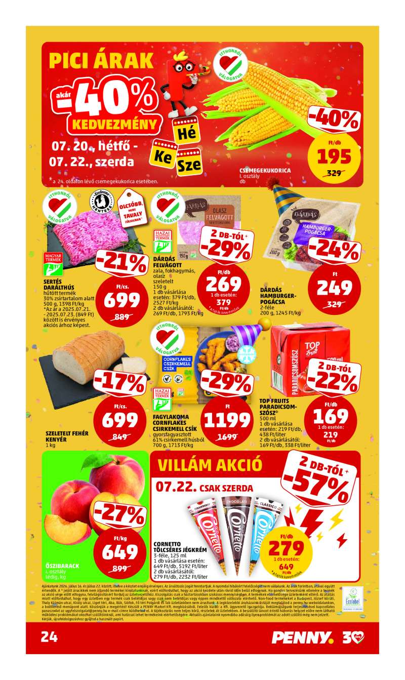 Penny Akciós Újság 28 oldal