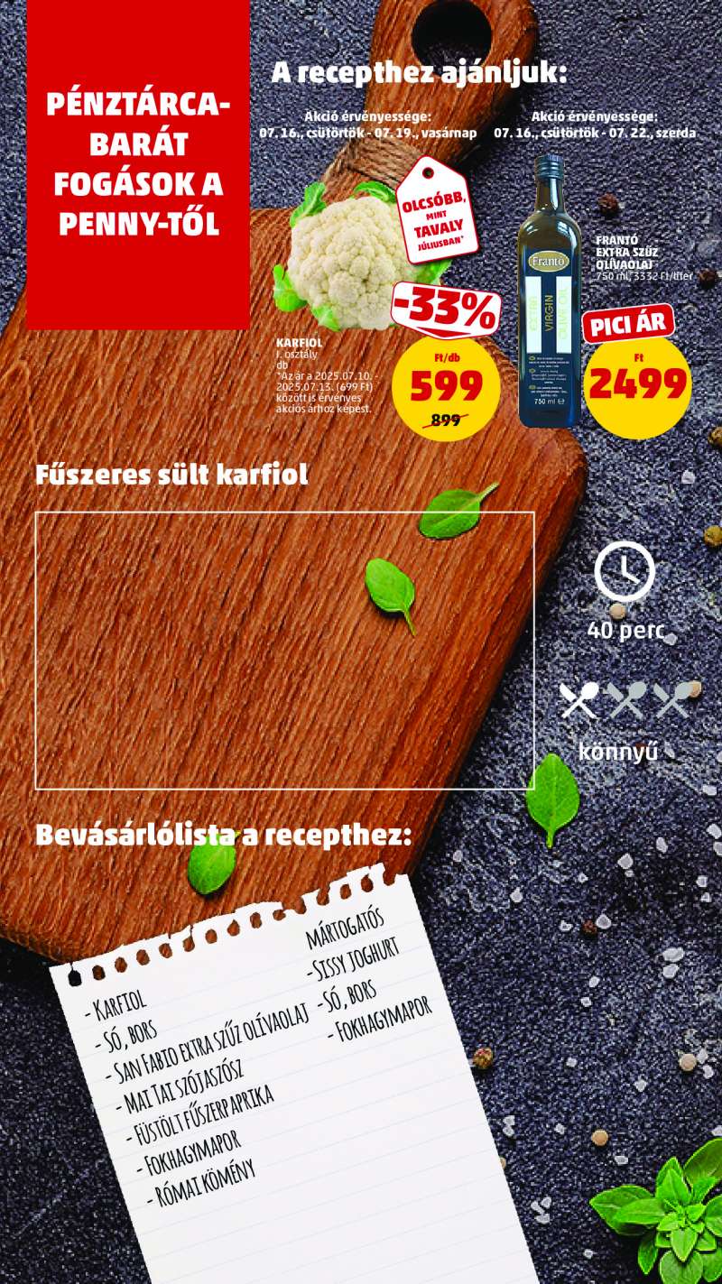 Penny Akciós Újság 8 oldal