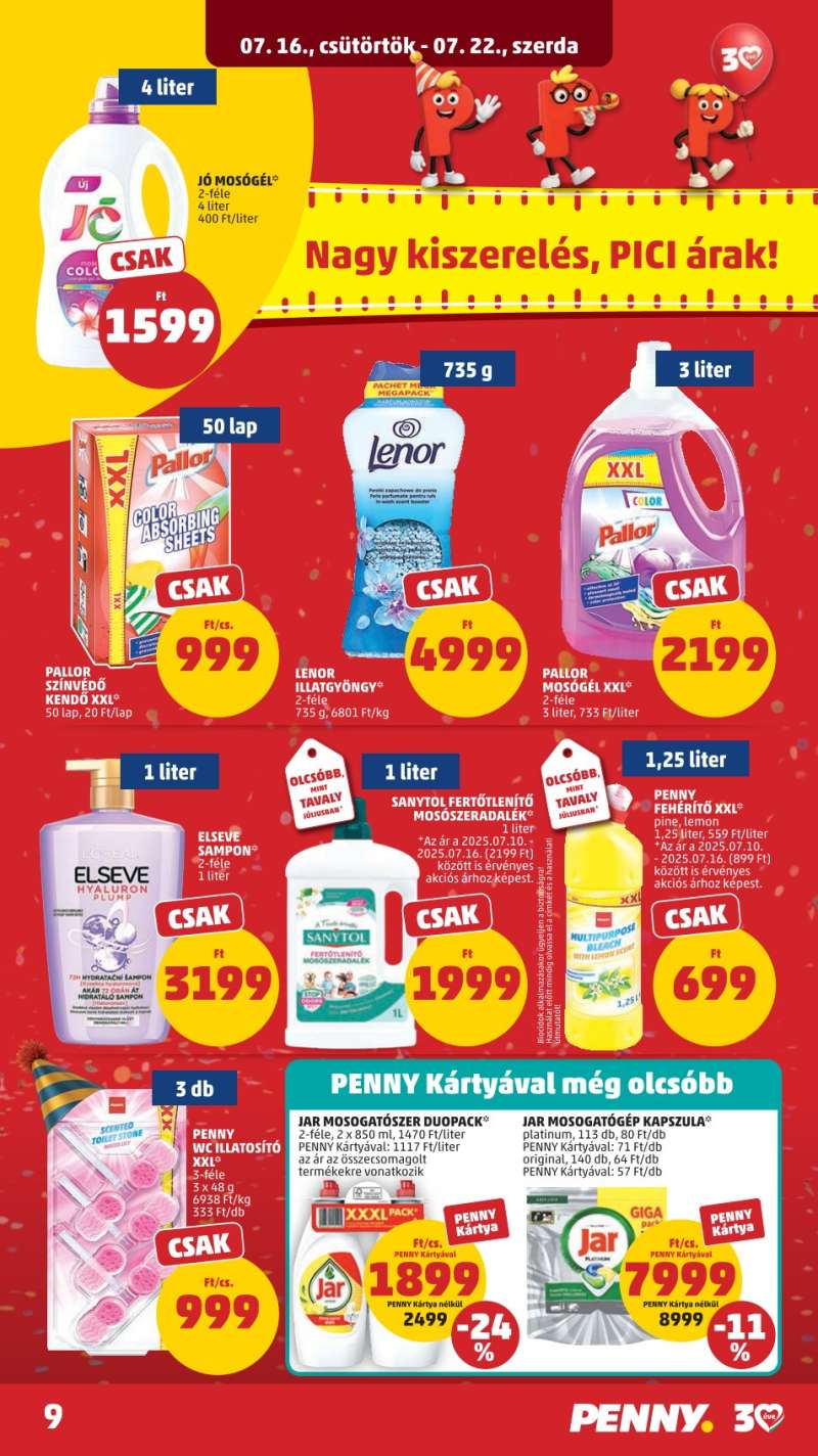 Penny Akciós Újság 13 oldal