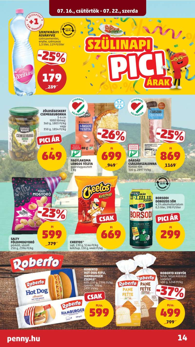 Penny Akciós Újság 18 oldal