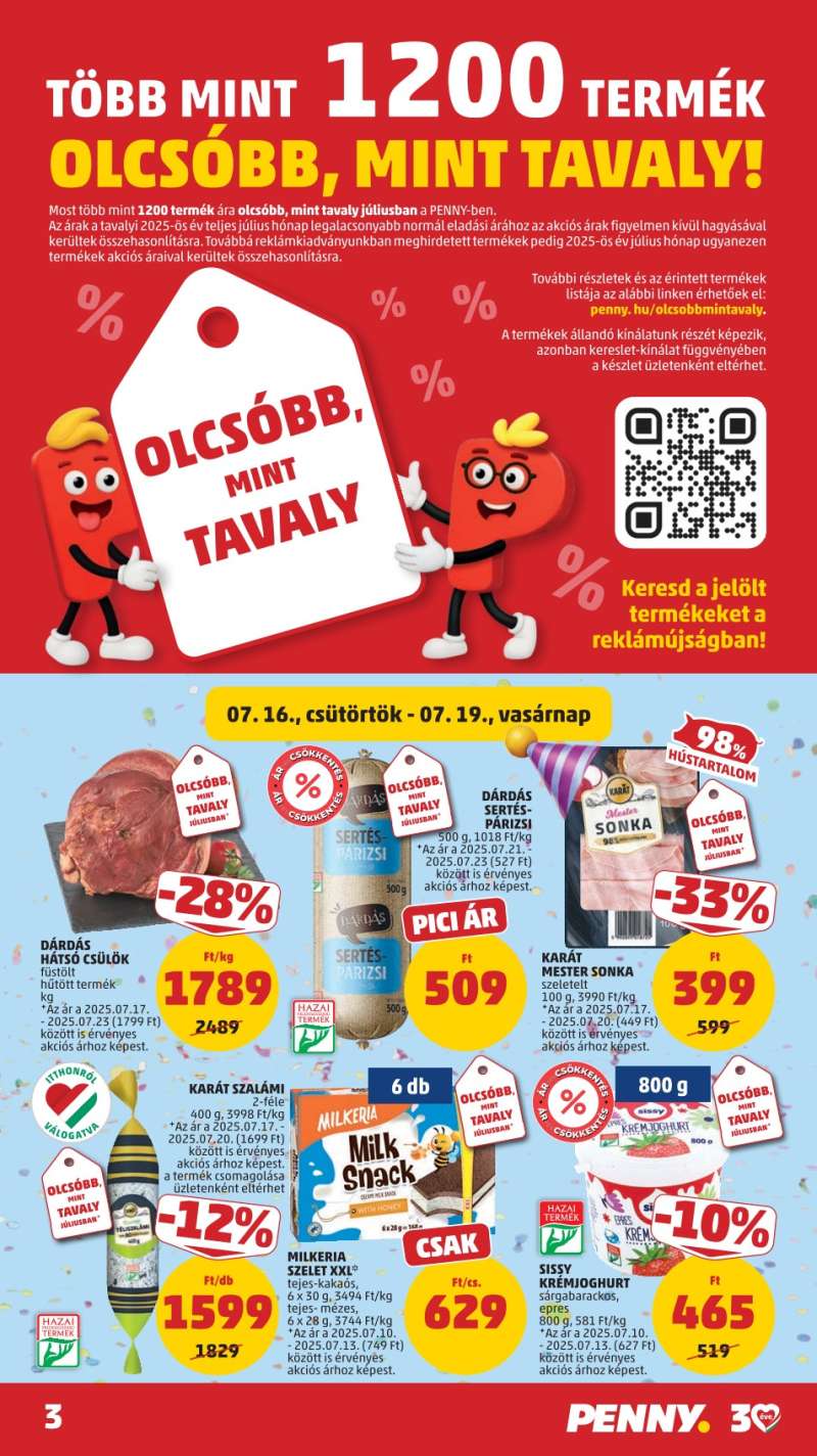 Penny Akciós Újság 3 oldal