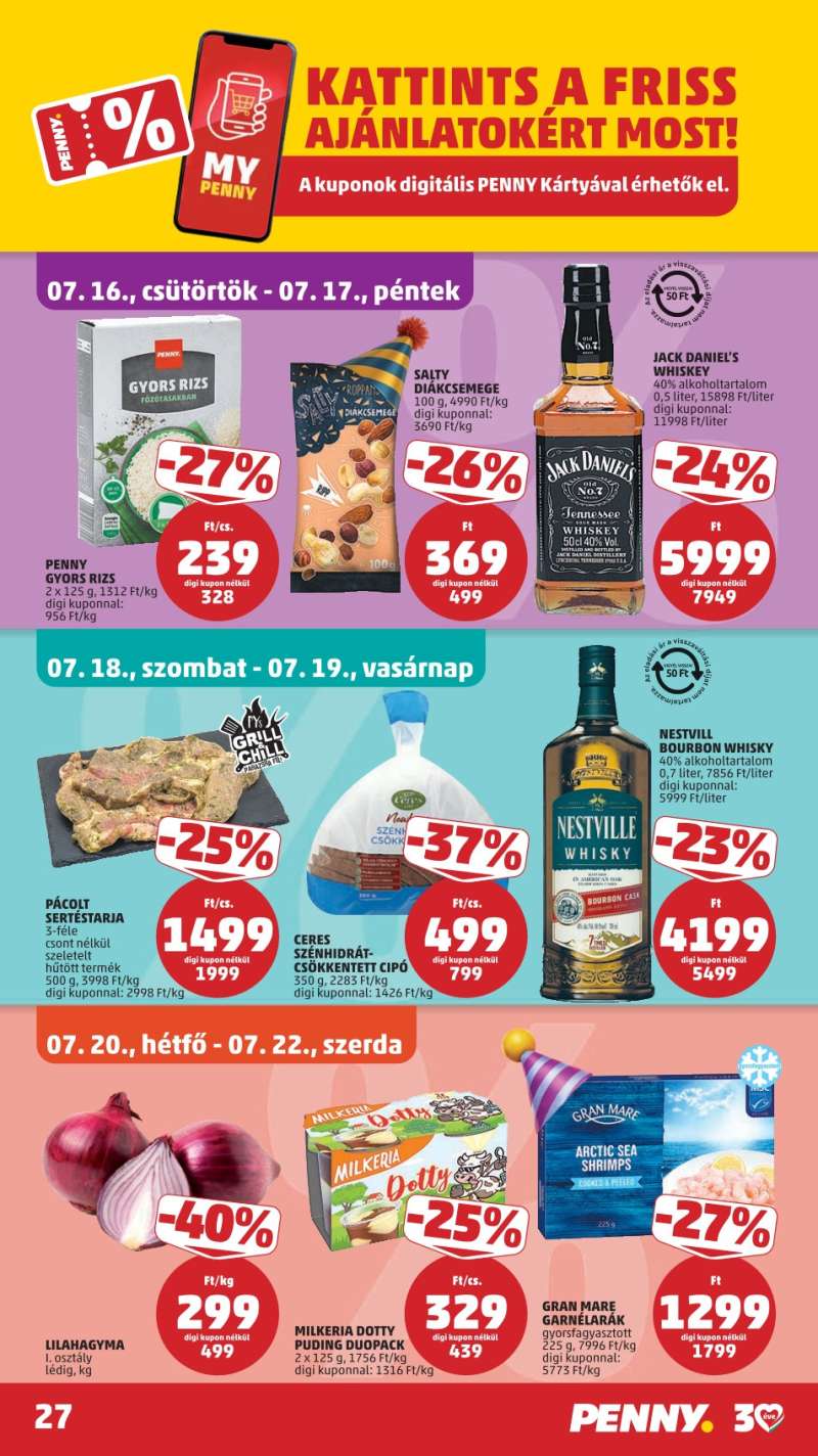 Penny Akciós Újság 31 oldal