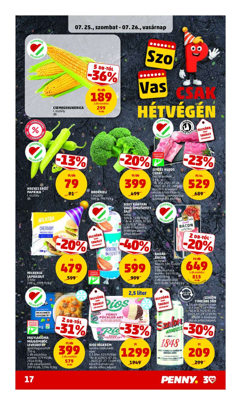 Penny Akciós Újság 20 oldal