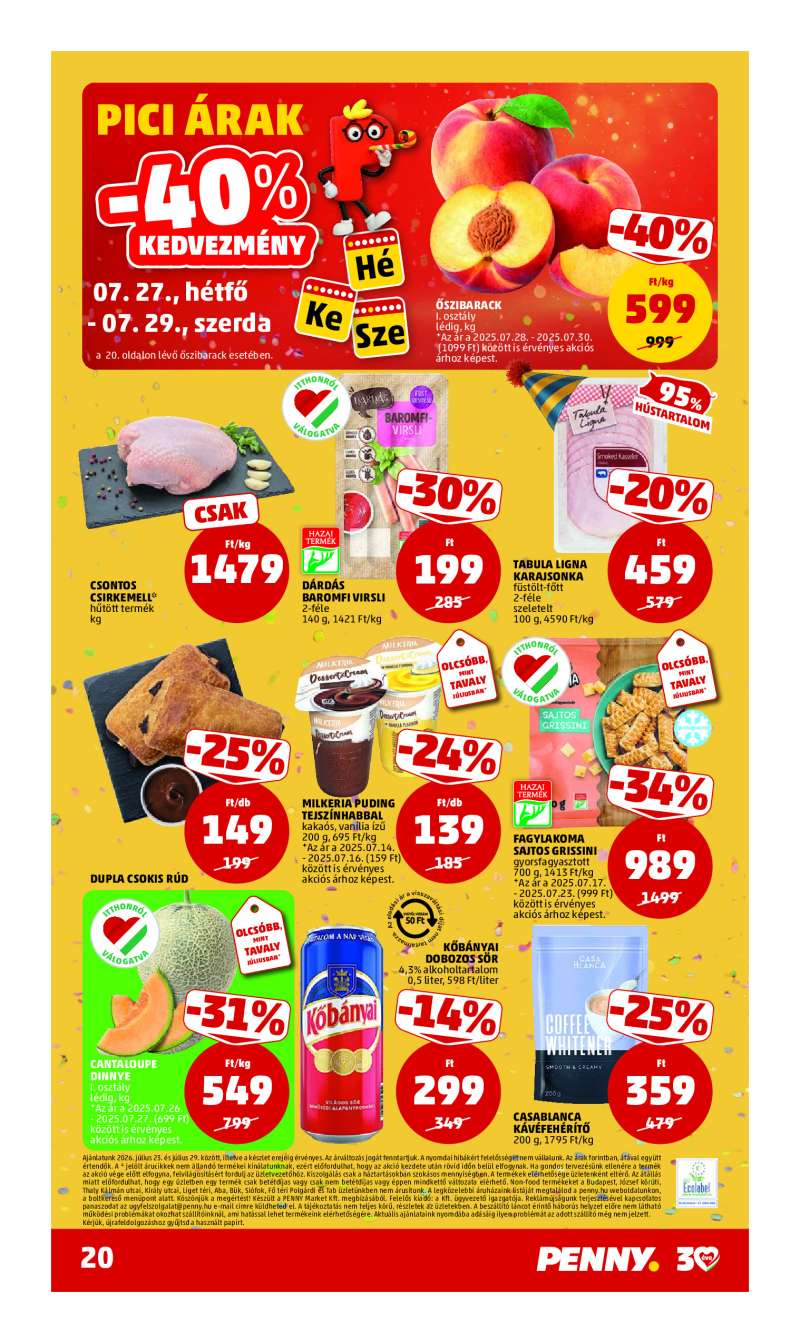 Penny Akciós Újság 23 oldal