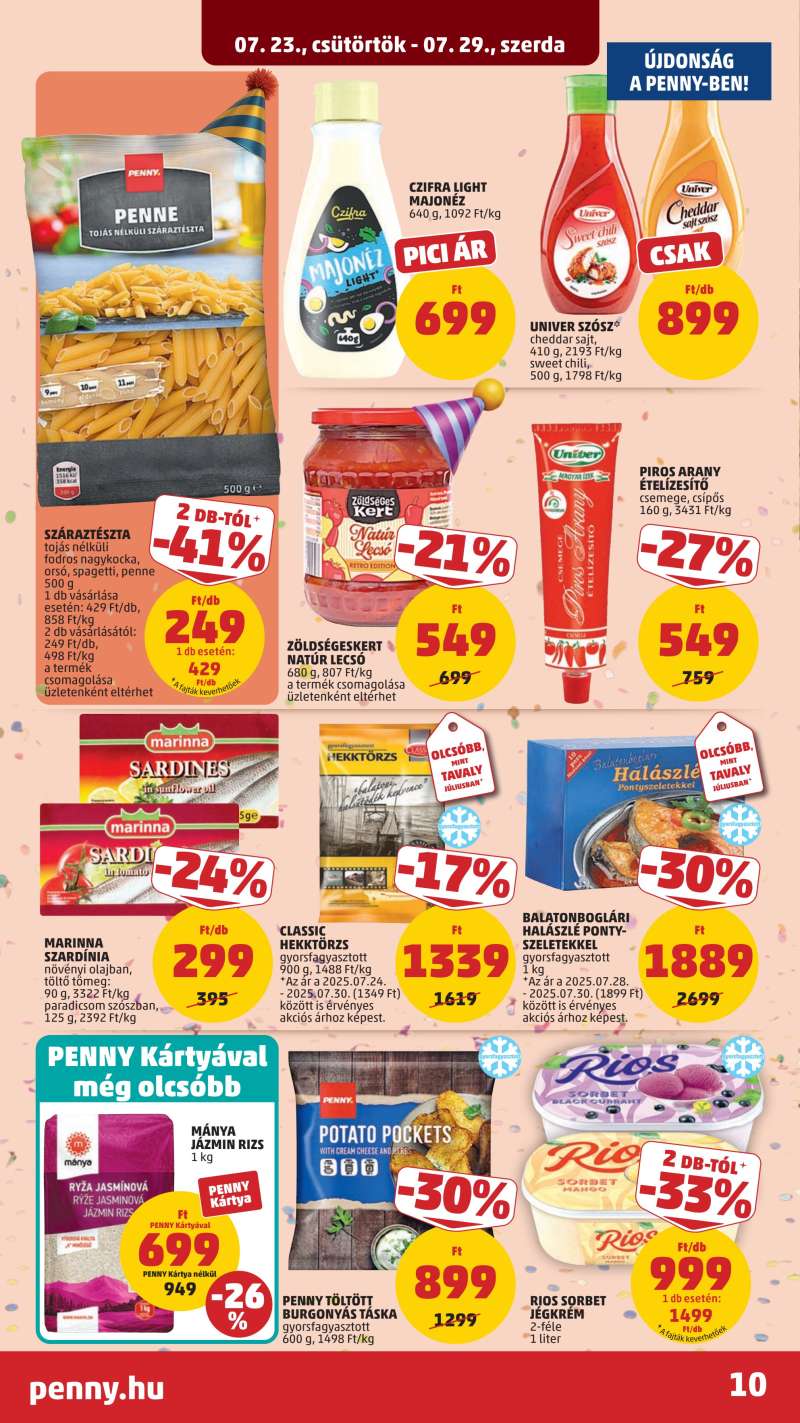 Penny Akciós Újság 13 oldal