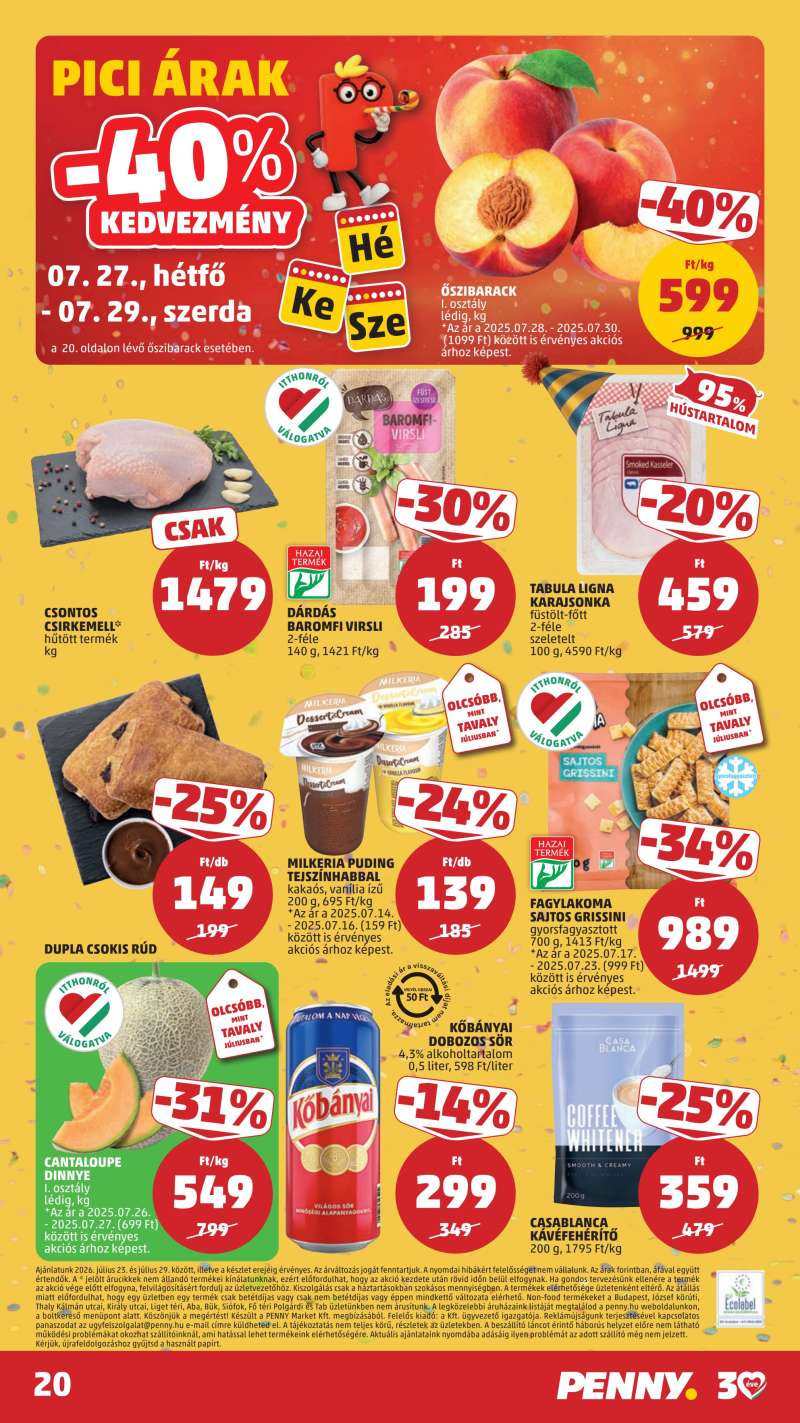 Penny Akciós Újság 23 oldal