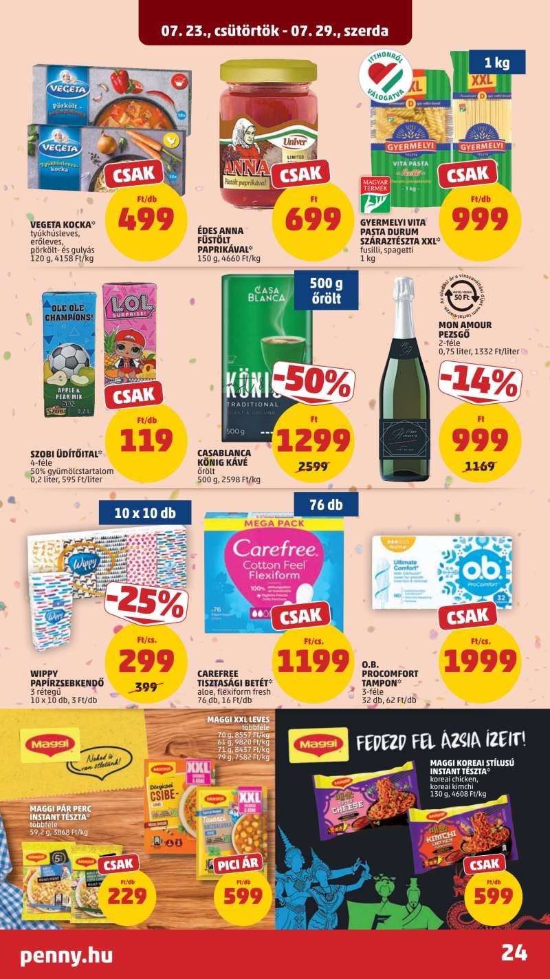Penny Akciós Újság 27 oldal