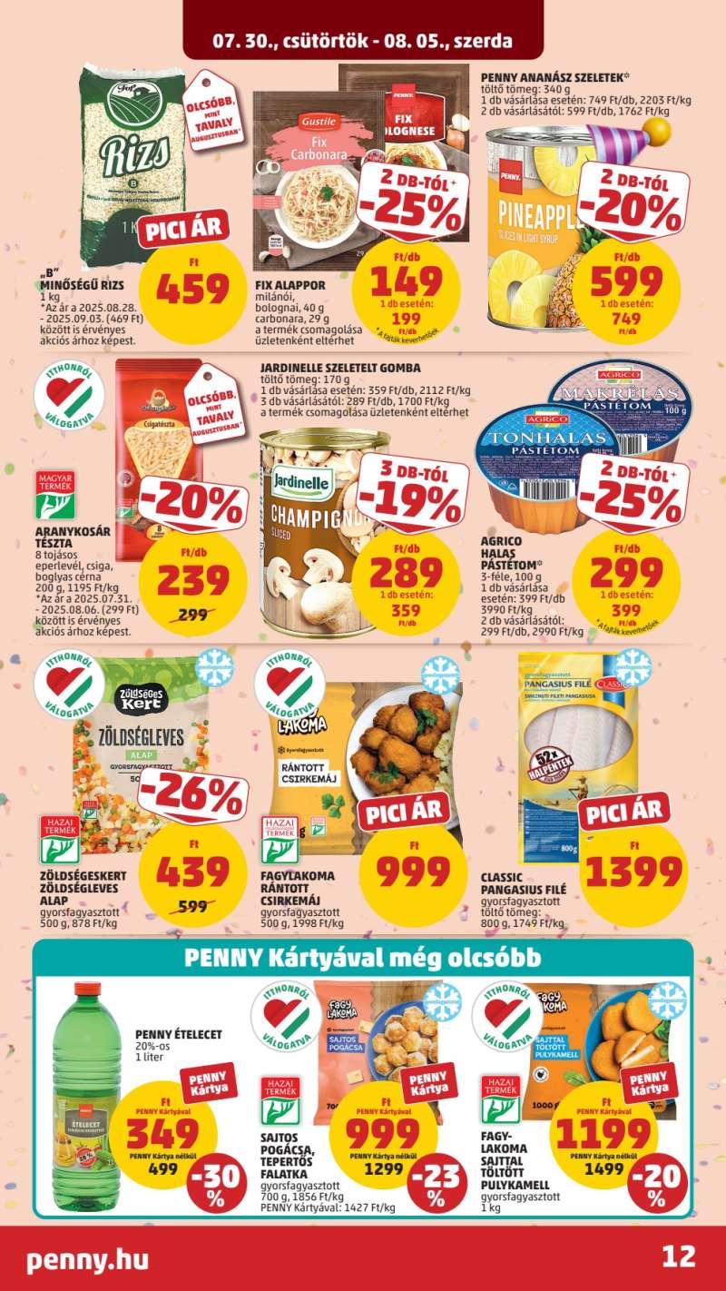 Penny Akciós Újság 15 oldal