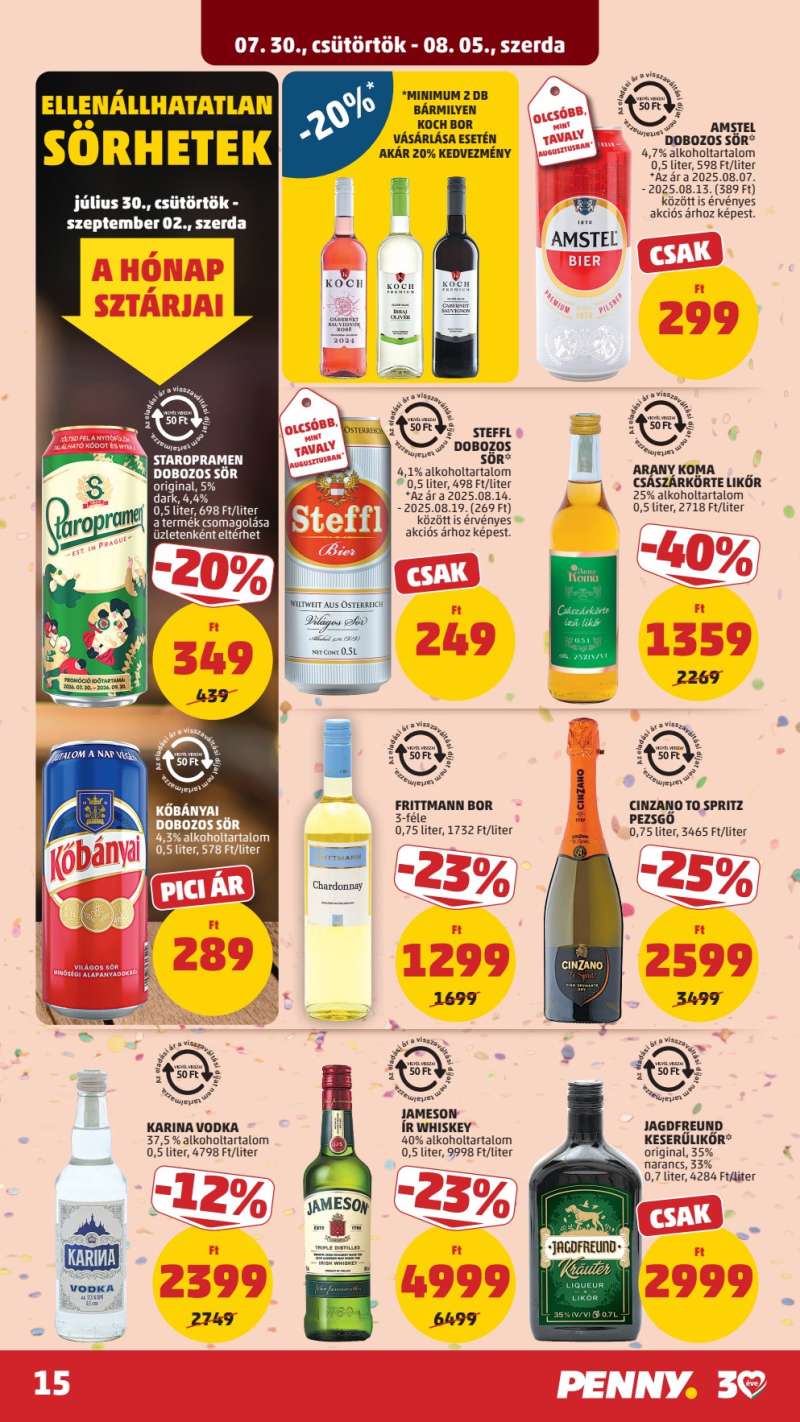 Penny Akciós Újság 18 oldal