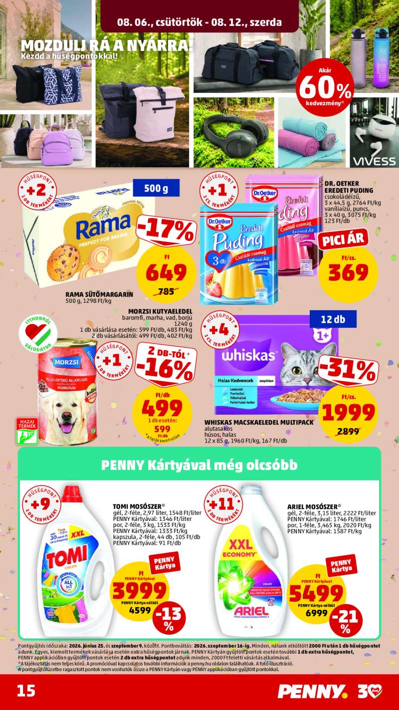 Penny Akciós Újság 18 oldal