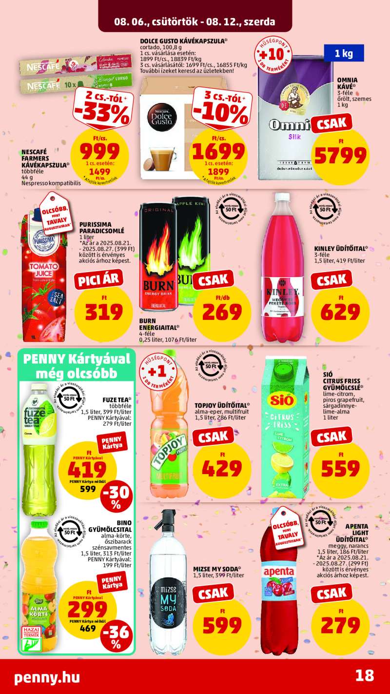 Penny Akciós Újság 21 oldal