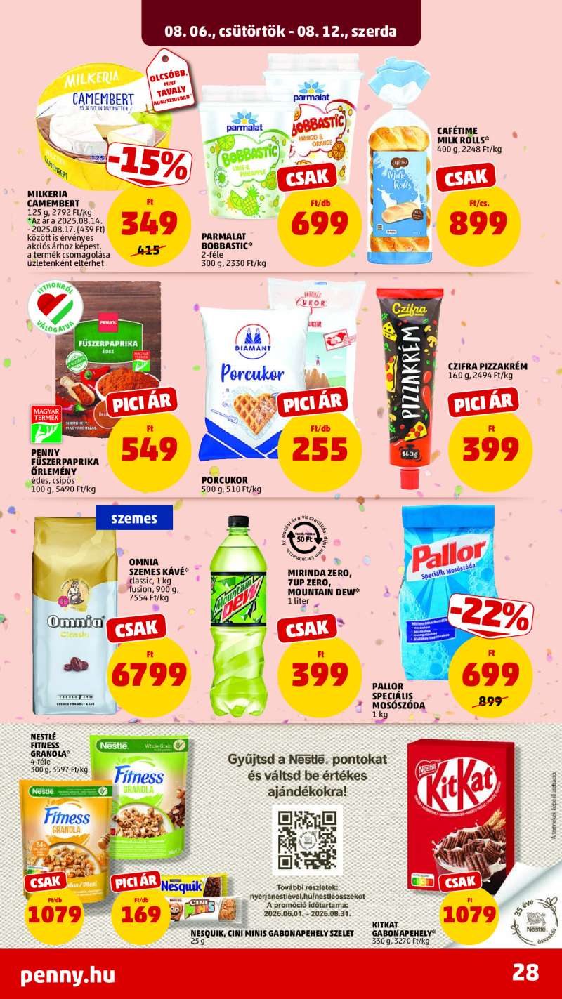 Penny Akciós Újság 32 oldal