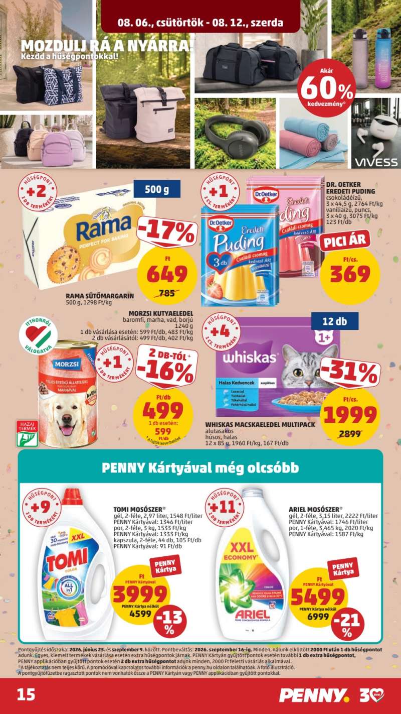 Penny Akciós Újság 18 oldal