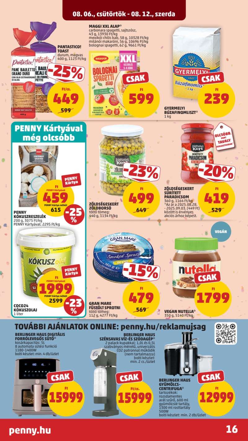 Penny Akciós Újság 19 oldal