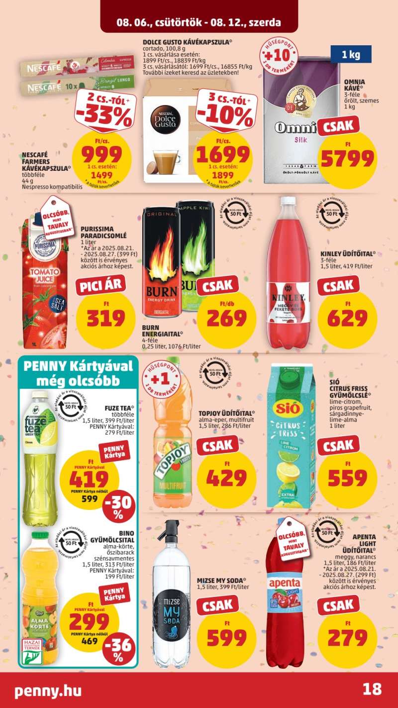Penny Akciós Újság 21 oldal