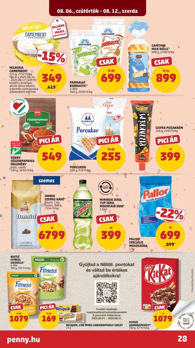 Penny Akciós Újság 32 oldal